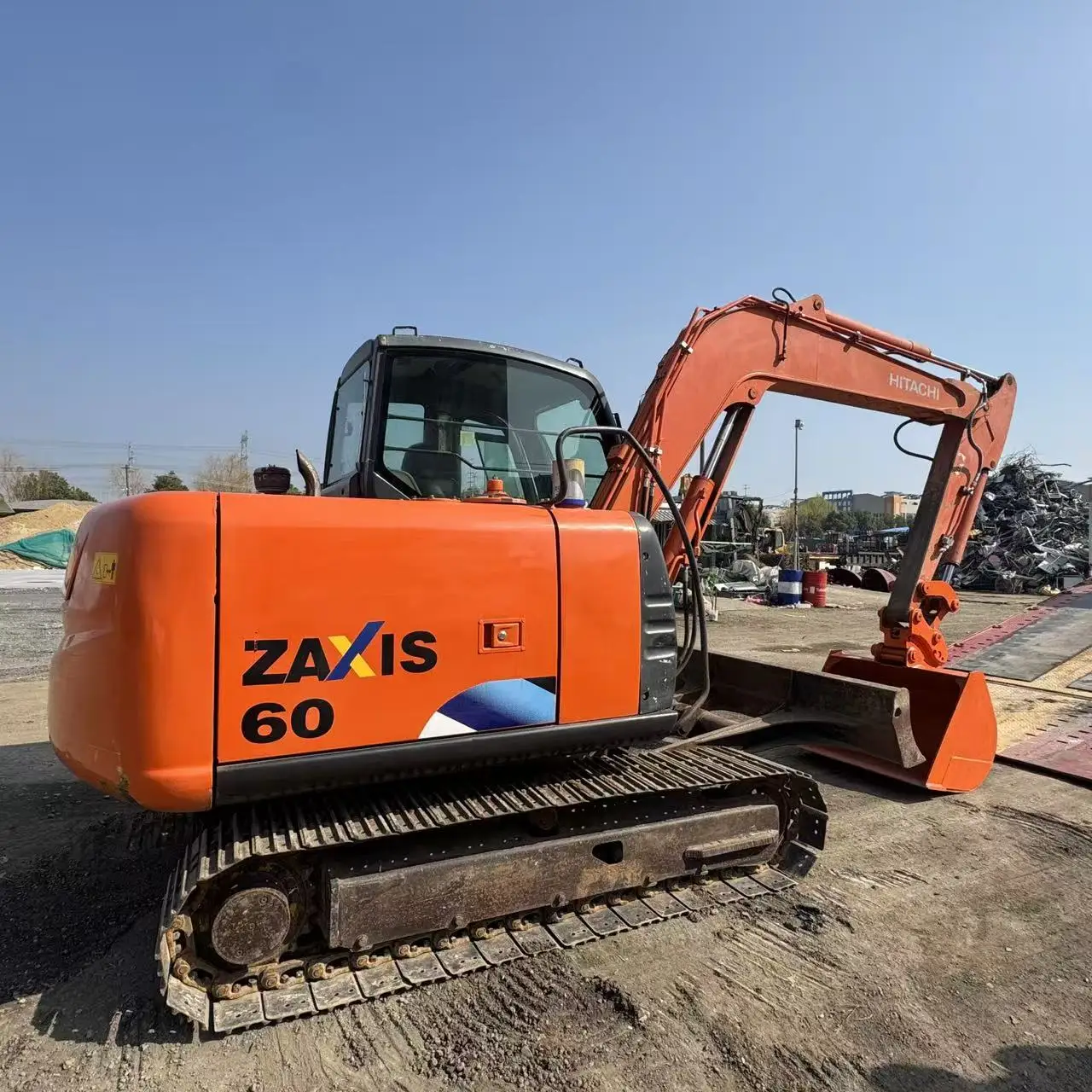 Factory Direct Sales Hitachi ZX60-5A 6 Ton Mini Excavator Japan