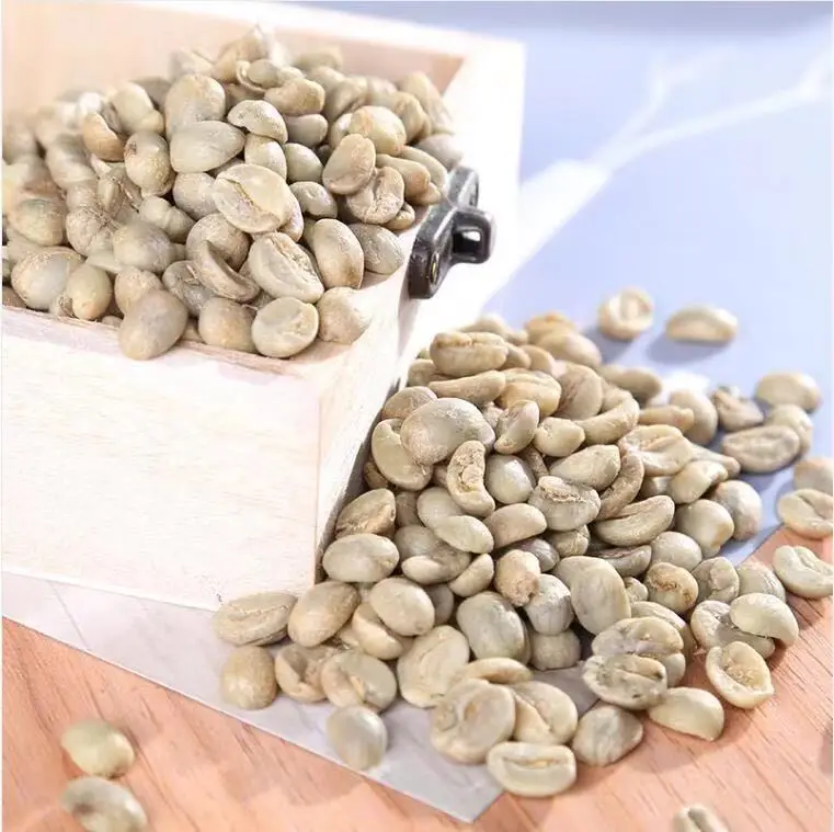 Food Grade Packaging Organic Products Raw Coffee Beans Arabica