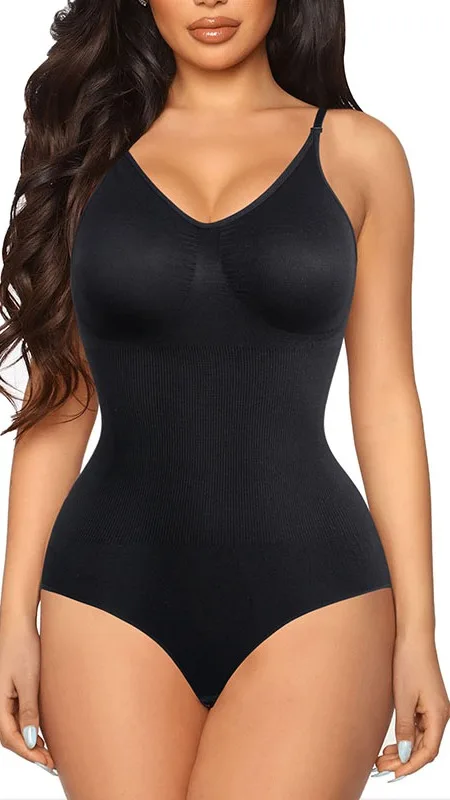 Brabic Shapewear Bodysuit For Women Tummy Control Panties Seamless