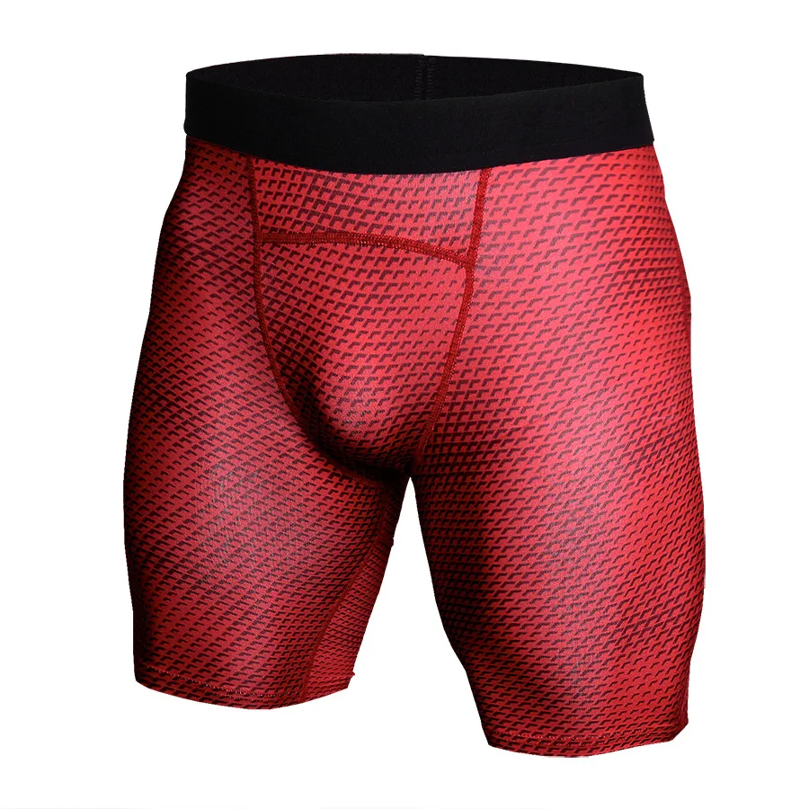 Mens Workout Fiess Shorts Sport Running Gym Compression Shorts Men Casual Custom Print166_voghion.com