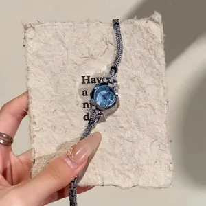 Hot Selling Custom Logo Bracelet Style High-End Women's Watch Exquisite Quartz Movement Light Luxury Watch for Women