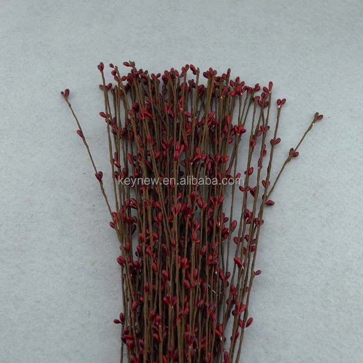 100pcs 65cm Wedding Garland Artificial Flower Head Ring Pip Berry