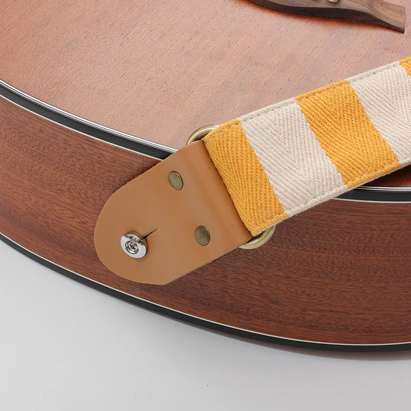 Guitar Strap Bundle With 3 Picks+2strap Locks+1strap Button For ...