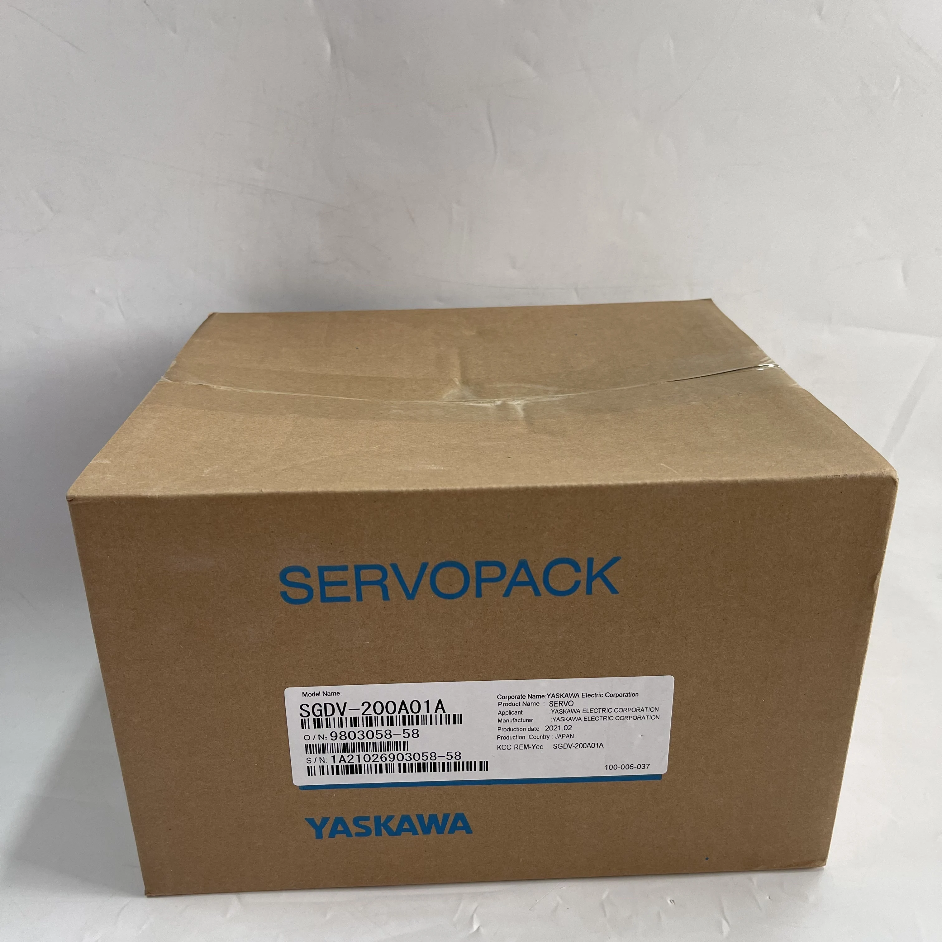 Yaskawa Servo Drive Servopack SGDV-200A01A Yaskawa Servo Drive Servopack SGDV-200A01A