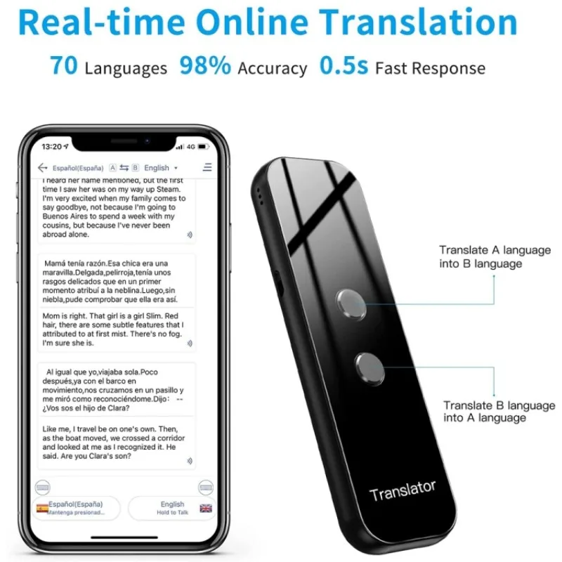 G6 137-Language Smart Real-Time Voice Translator - Image 4