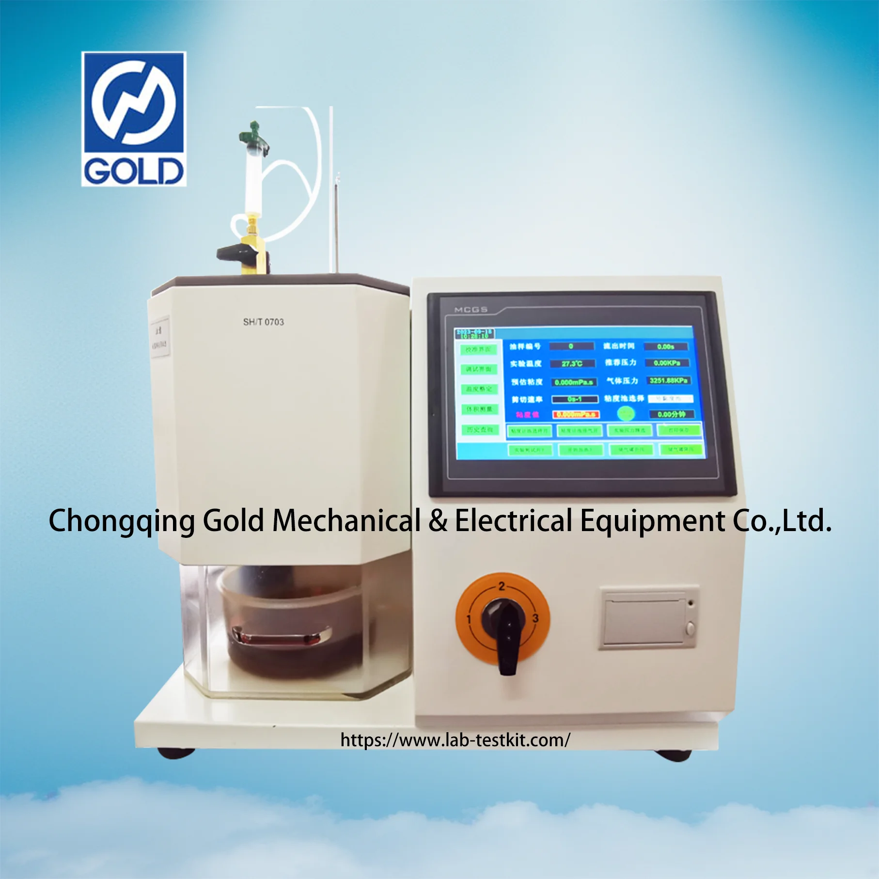 D5481 Engine Oil Viscosity Tester ASTM D5481 - Dynamic Viscometer