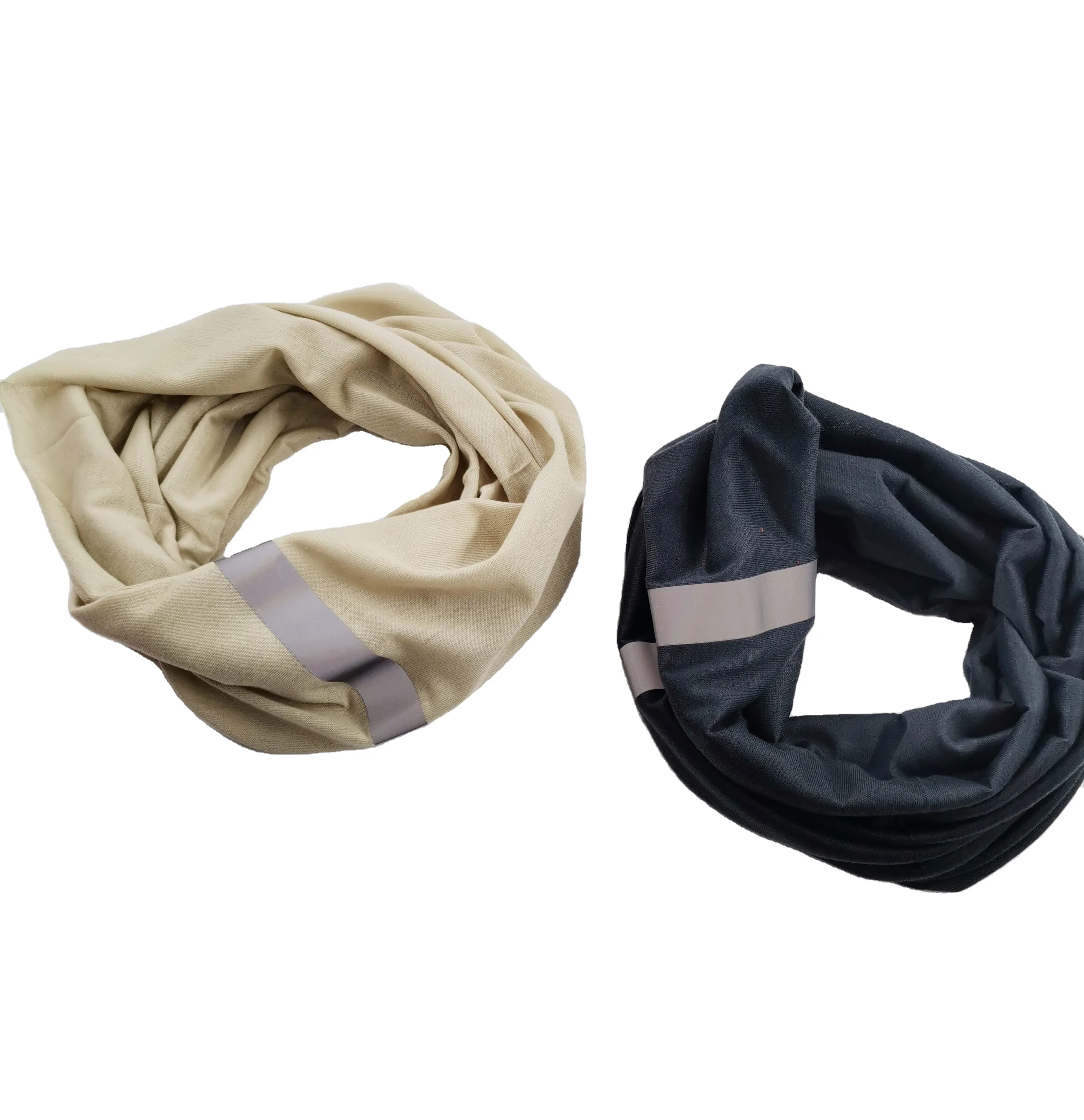 new fashion custom magic seamless reflective neck tube bandana