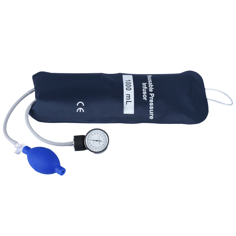 High Quality Reusable 500ML 1000ML 3000ML Pressure Infusion Bags with Infusor Bag