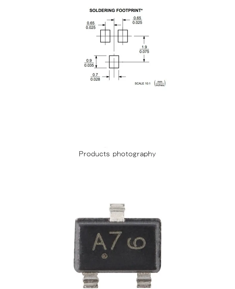 Smart Electronics Original Genuine Bav99wt1g Sot-323 100v 215ma Double ...