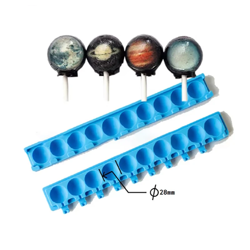 MHC Hot Sale Mini Ball Shaped DIY Handmade  Silicone Lollipop Mould
