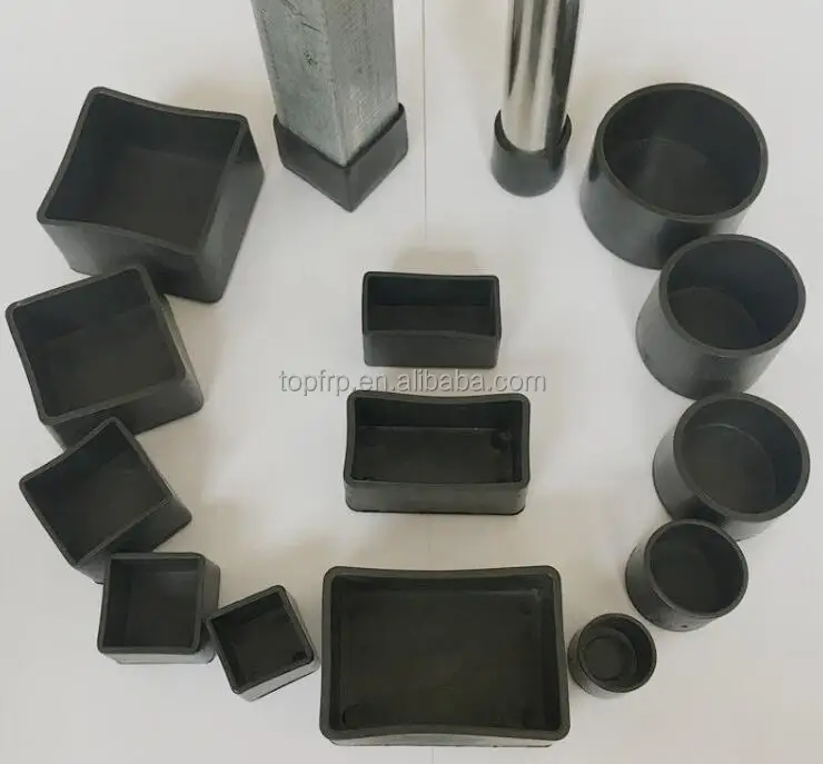 Anti Slip Plastic Rubber Protective Cover Table Chair Furniture Leg End