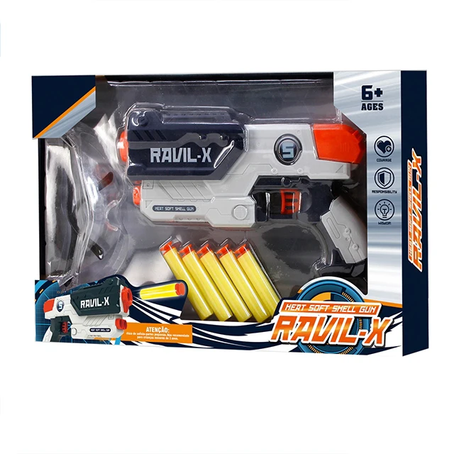 2021 New Arrival New Shape Soft Bullet Gun for Kids Playing Training