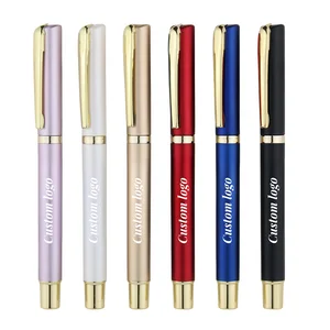 Custom Logo High-End Gel Ink Pen Plastic Material for Welcome Gifts in Advertising and Promotions