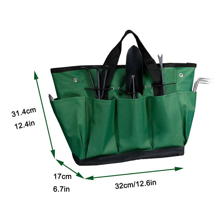 Gardening Tool Storage Bag Garden Tool Bag With 8 Pockets Gardening