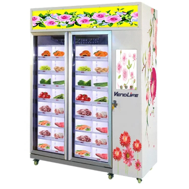 Factory Direct Sell New Model Full Automatic Floss Flower Vending Machine Automatic Cotton Vendlife Making Machine