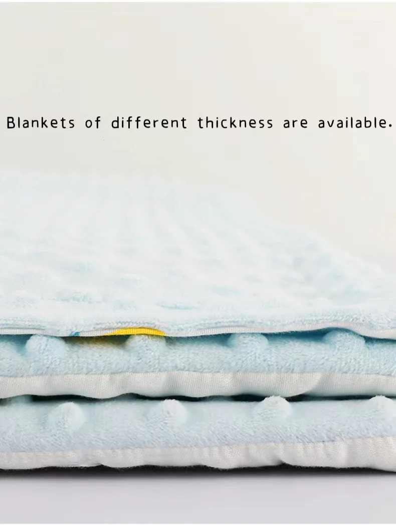 Luxury Soft Fleece Baby Blanket In Cute Carton Design For Babies From
