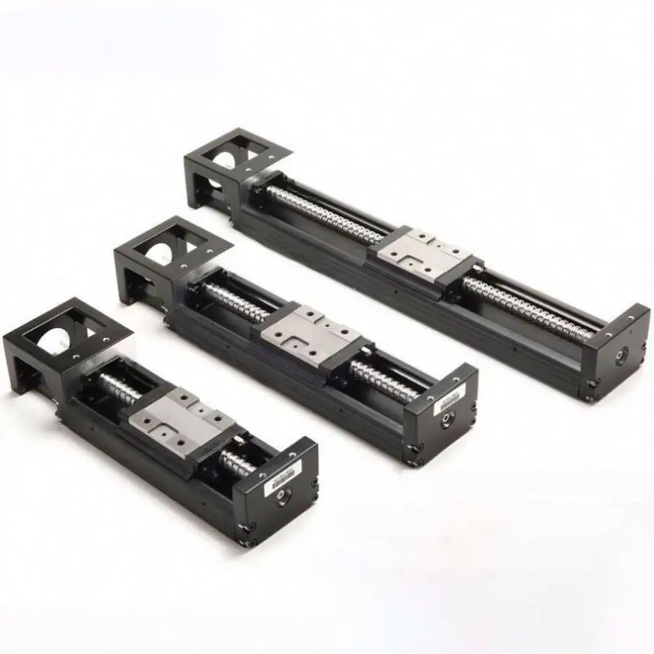 TEBAK High Precision Ball Screw Driven Linear Slide Module Cnc Motion Control System Motorized Linear Slide Guide Table