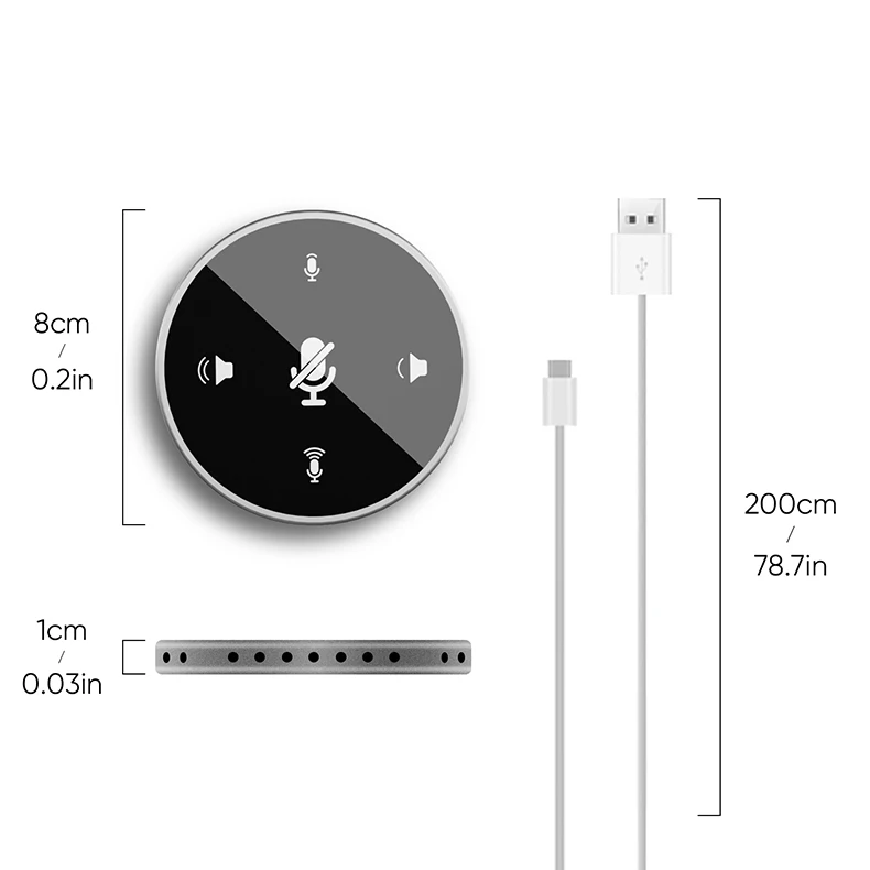 New arrival usb microphone with speaker desktop mic for meeting