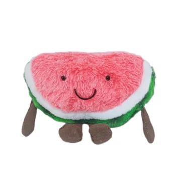 Factory custom High Quality Cartoon Cute Soft Watermelon plush toy stuffed animal toys wholesale