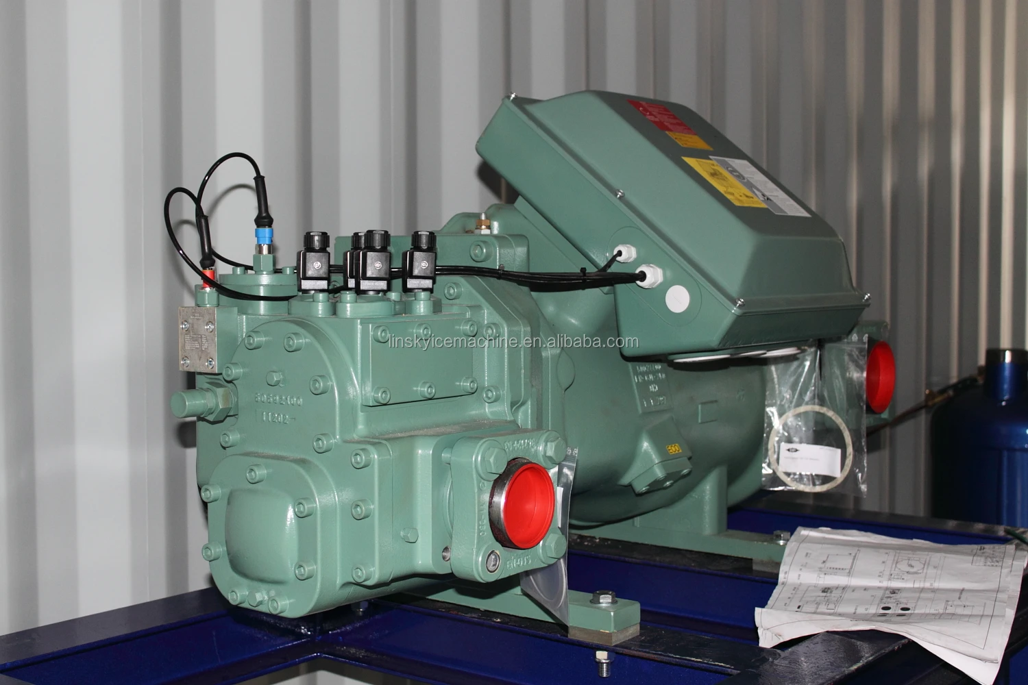 Automatic Ice Making Machine 20 Ton Containerized Flake Ice Machine