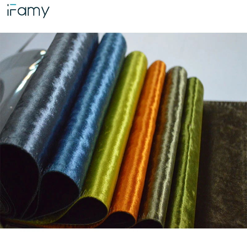 100% полиэстер Бархат Дешевые использованные шторы фланелевая ткань сияющее окно для продажи