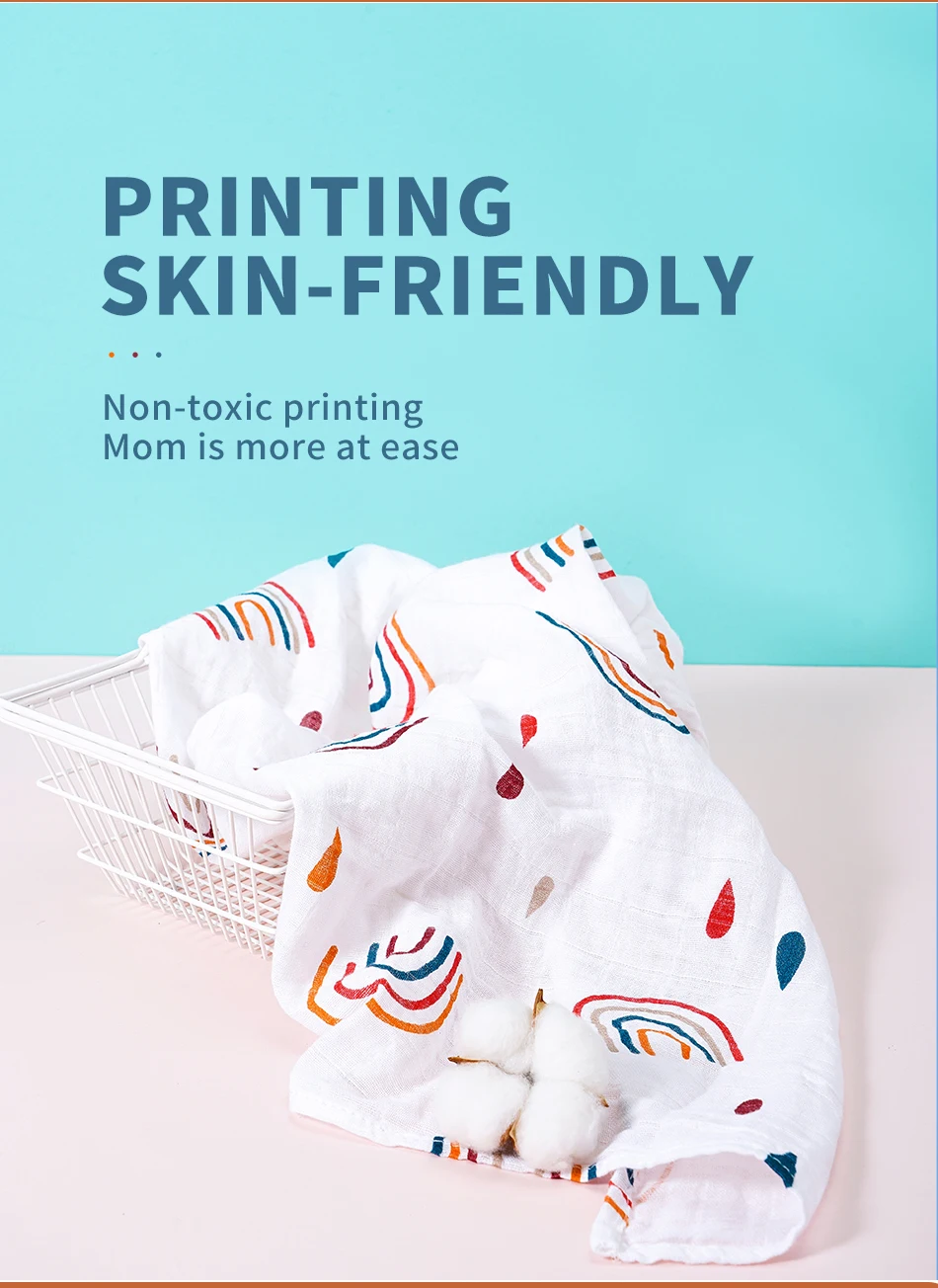 Trending Hot Selling Muslin Swaddle Blankets Organic Cotton Baby Buy