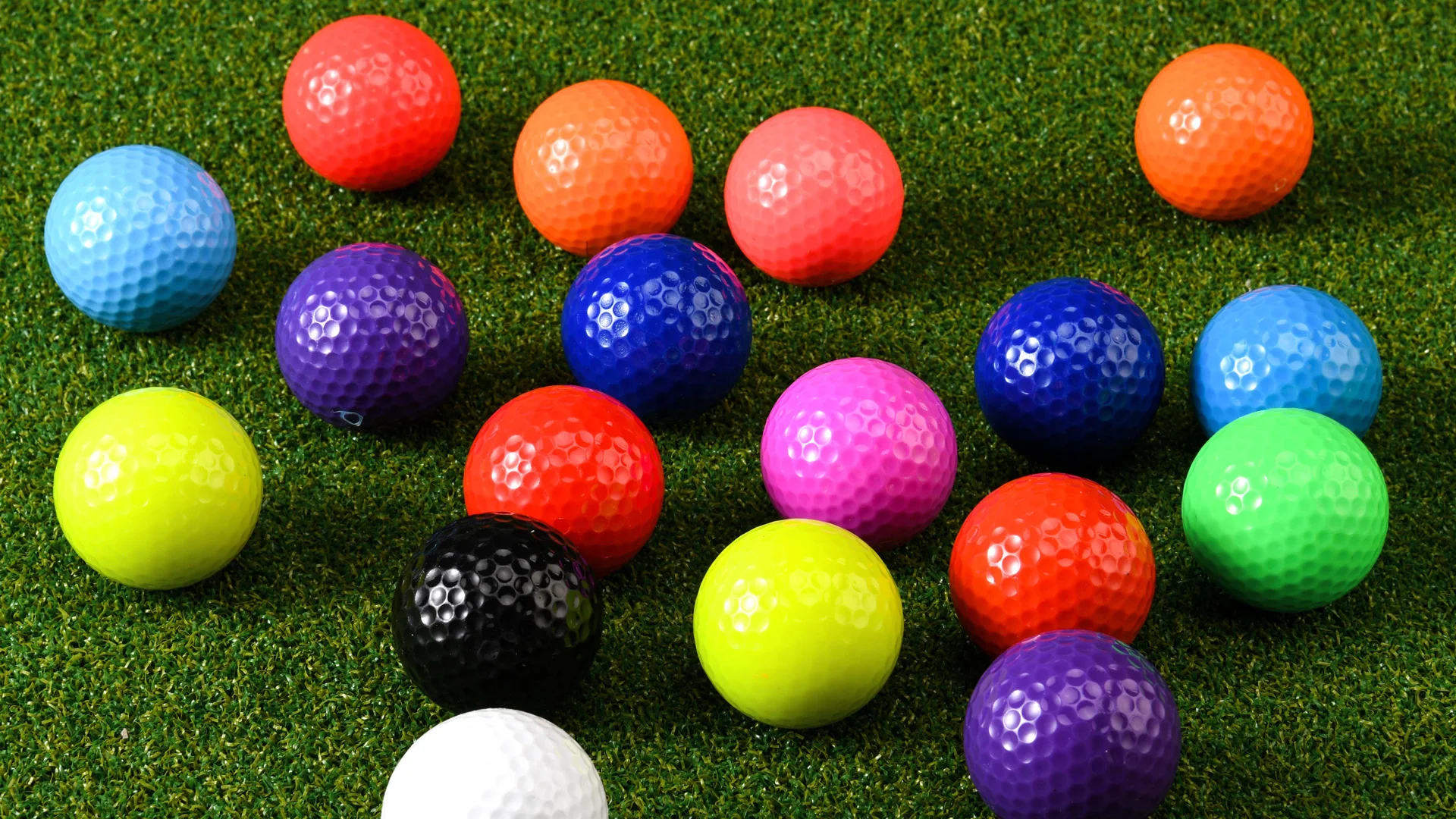 China Manufacture Wholesale Golfball Cheap Print 2 Layer Colored Golf