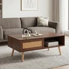 Walnut + Solid Wood+MDF