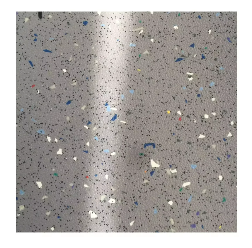2mm Quartz Vinyl Flooring Bus Flooring Health Abrasion Resistance Train Flooring Tiles