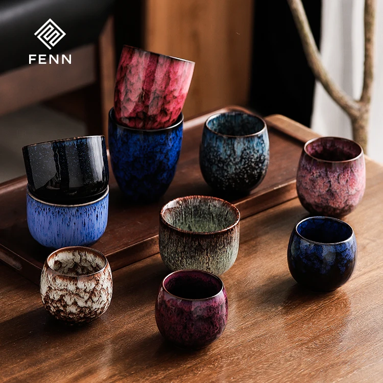 FENN hot sale gift ceramic mug coffee cup set Chinese KungFu tea cup