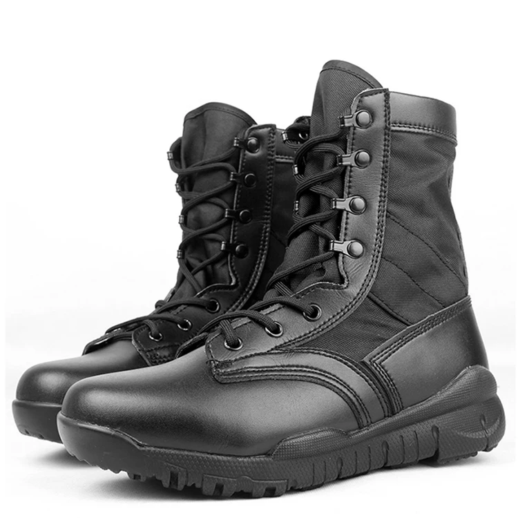 Tactical Boots Light Weight Mens Boots Black Breathable Light