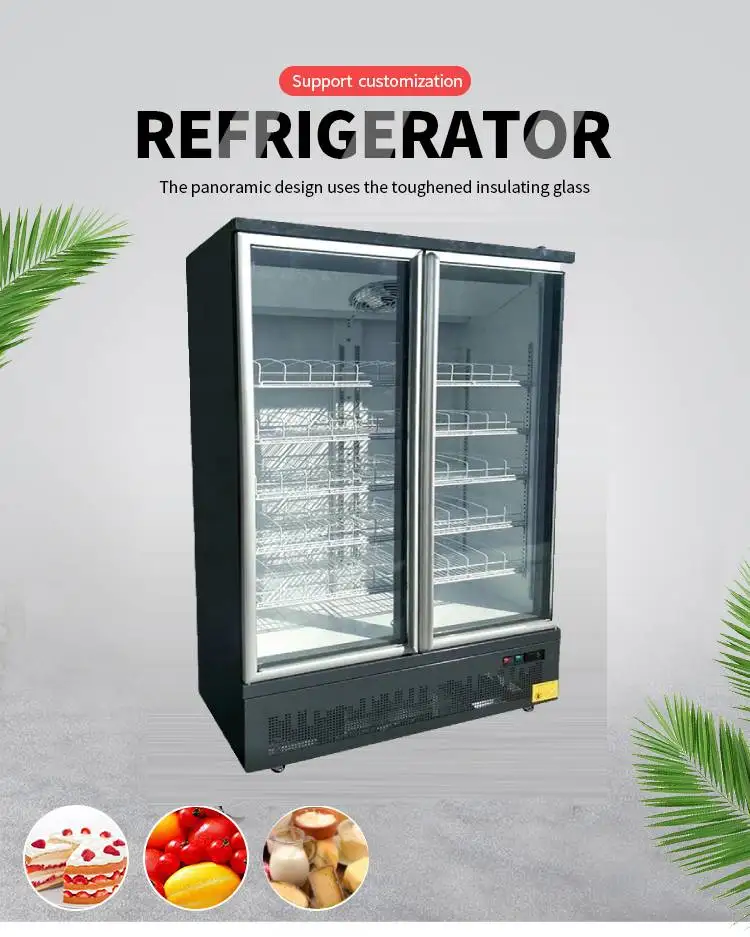 Commercial Drinking Glass Fridge Vegetable Storage Sweet Refrigeration Display Cases Buy Glass Vegetable Storage Sweet Refrigeration Display Cases Double Glass Door Sliding Commercial Chiller Cooler Beverage Display Fridge Refrigerator Freezer