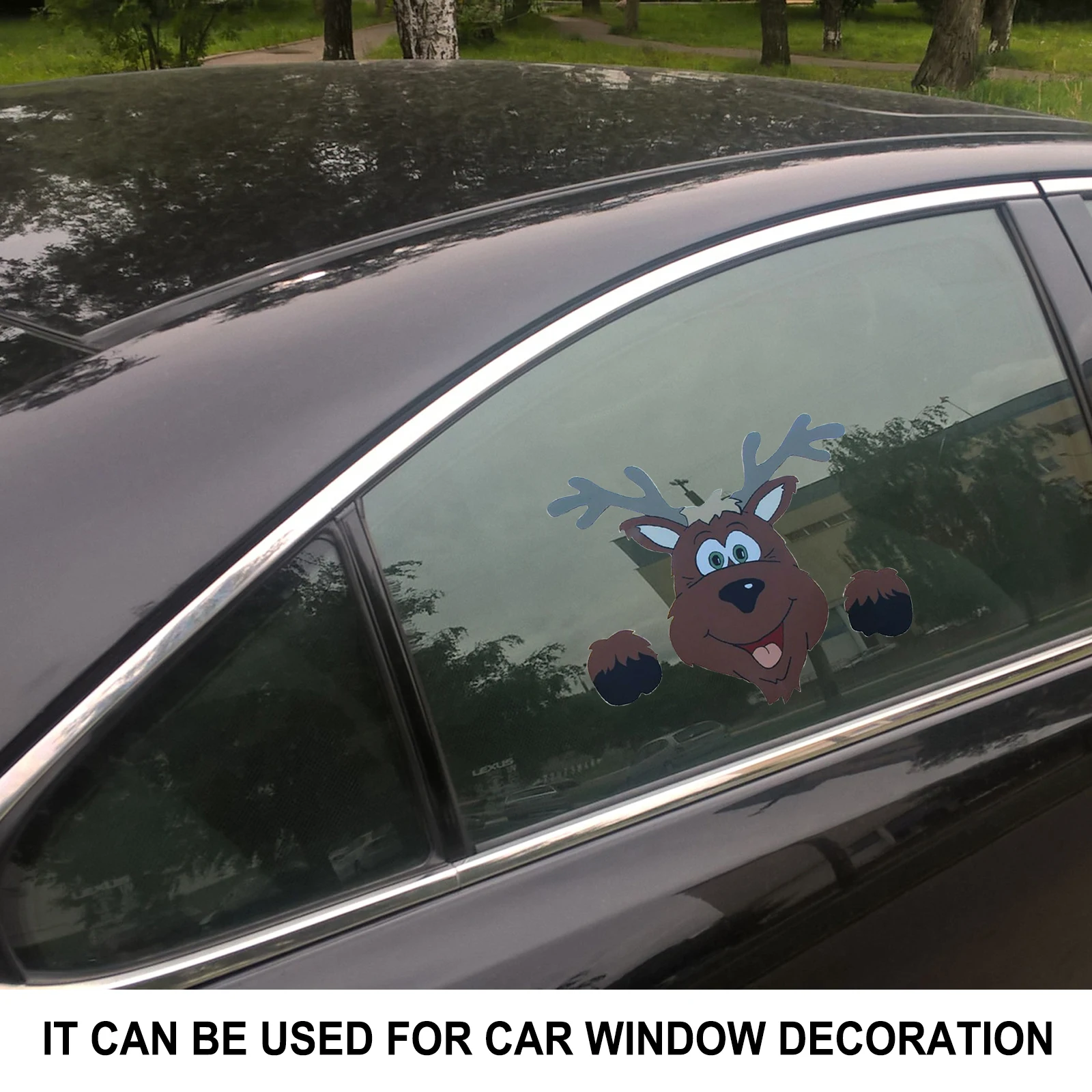 car sticker christmas