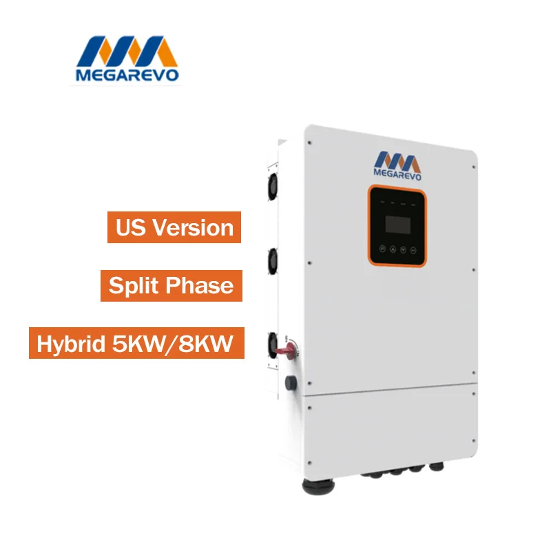 Hot Sale Megarevo Hybrid Solar Inverter 8KW Compatible With Lithium-ion Battery supplier