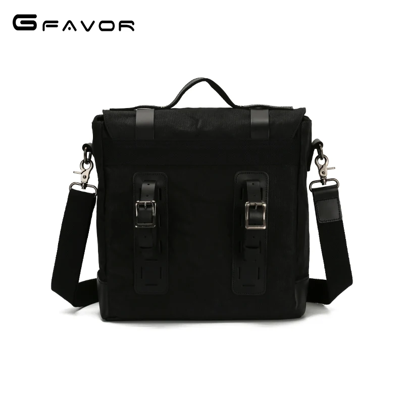 Vintage Canvas Leather Motorcycle Tool Bag