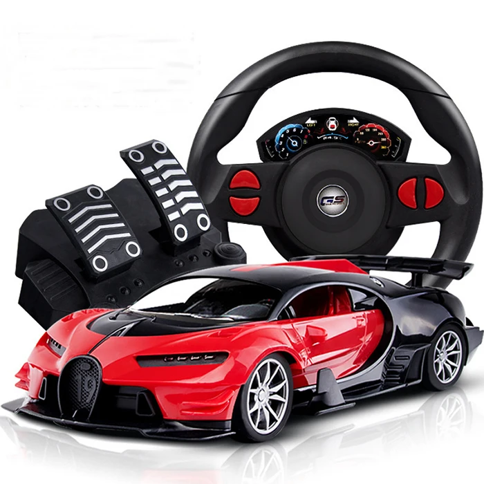 Led Light 1/16 Simulation Racing Rc Sport Car Toys Gravity Induction Drift Rc Car Remote Control Cars With Pedals