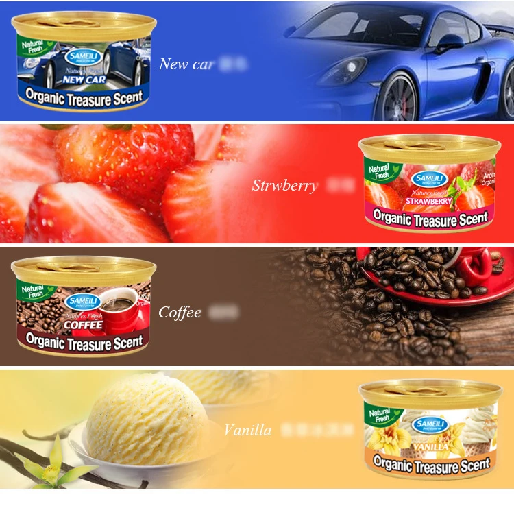 Long Lasting Scent High Quality Own Logo Solid Air Freshener Car Wooden