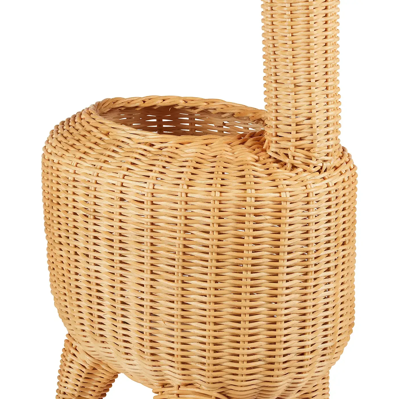 Rotan Geweven Mand Handgemaakte Natuurlijke Schattige Vintage Paddestoel Vorm Draagbare Manden Voor Foto Rekwisieten Decoratie