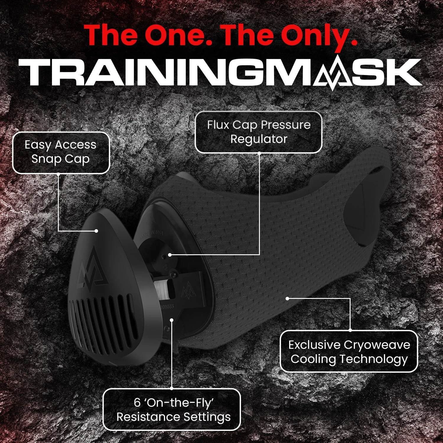 Adjustable Resistance Levels  Oxygen Training Performance Altitude Running Breathing  Gym Sport Fitness Mask