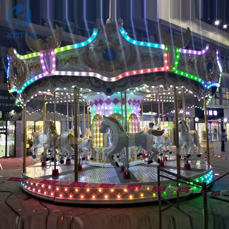 Manege Merry Go Round Carrousel Carnival Rides Amusement Park Rides Carousel Horse for Sale