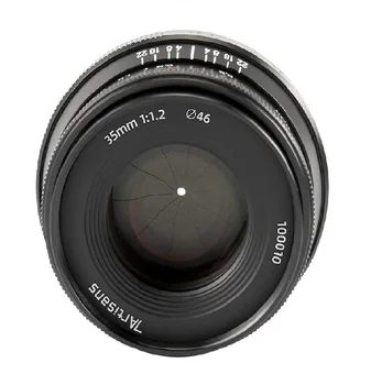 7Artisans 35mm F1.2 II Standard Prime Lens Large Aperture Compatible with E/FX/EOS-M/M43 Mount Sony A7 A7II A7III (A7M3) A7R detail image