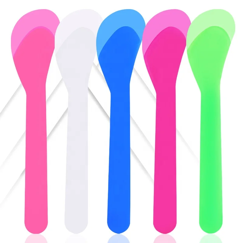 Цветная Пластиковая Косметическая перемешивающая палочка для лица, «сделай сам», ложка для крема для лица, инструмент