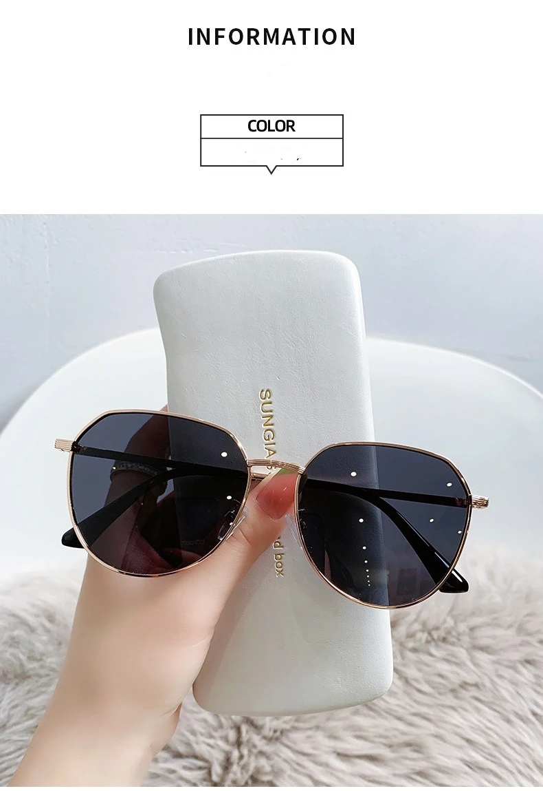 New Fashionable Metal Mens Polarized Sunglasses Uv Protection With Anti-Uv Glasses for Outdoor Driving Activities