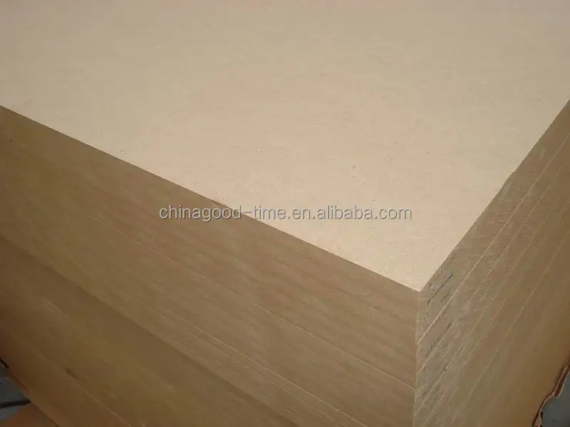 Plain And Melamine Laminated Mdf Board Water Resistant Waterproof 18mm