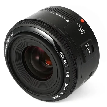 Yongnuo 35mm YN35mm F2.0 Lens Wide Angle Fixed/Prime Auto Focus Lens for 600d 60d 5DII 5D 500D 400D 650D 600D 450D detail image