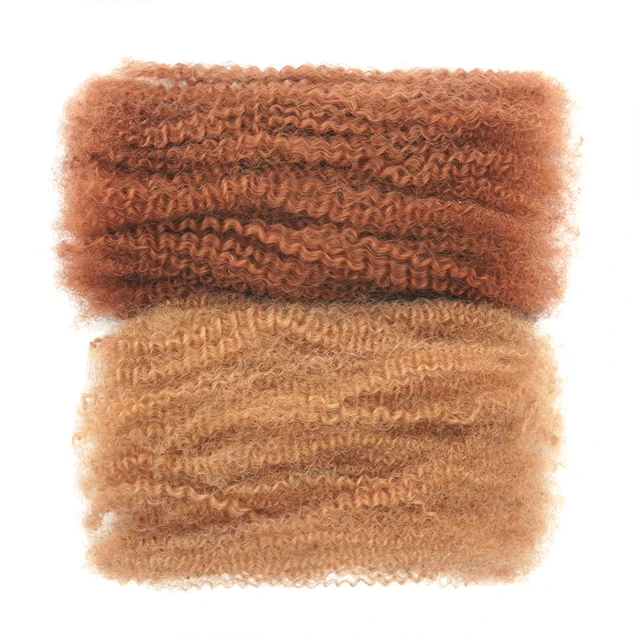 KAMA Bulk Remy Brazilian Afro Curly Human Hair for Micro Twist/Locs/Braids-Wholesale