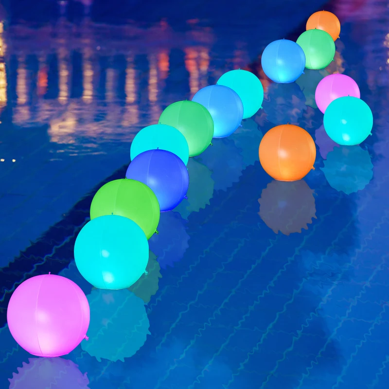 Luci Galleggianti Per Piscina 2025 - Ricaricabili, IP68, Cambio Colori Con Effetti Subacquei - Foto 11
