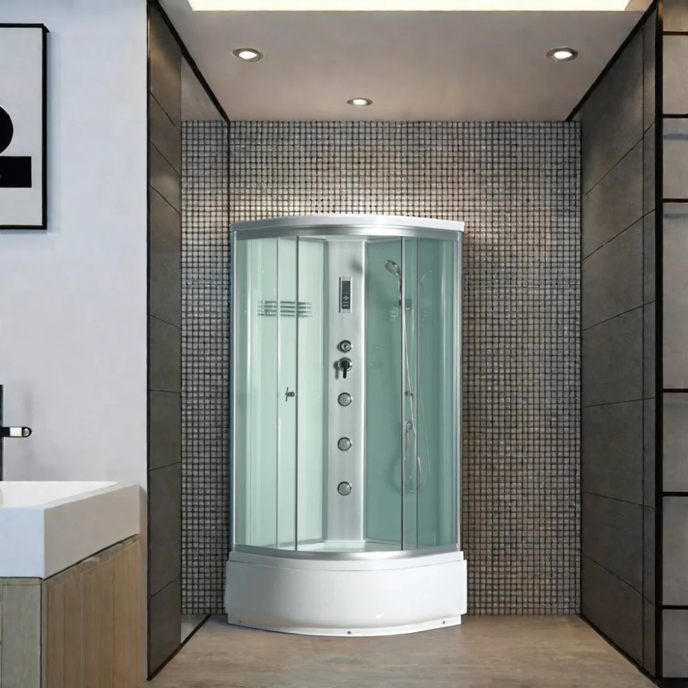 Philippines Portable Prefab Bathroom Modular Steam Shower Room