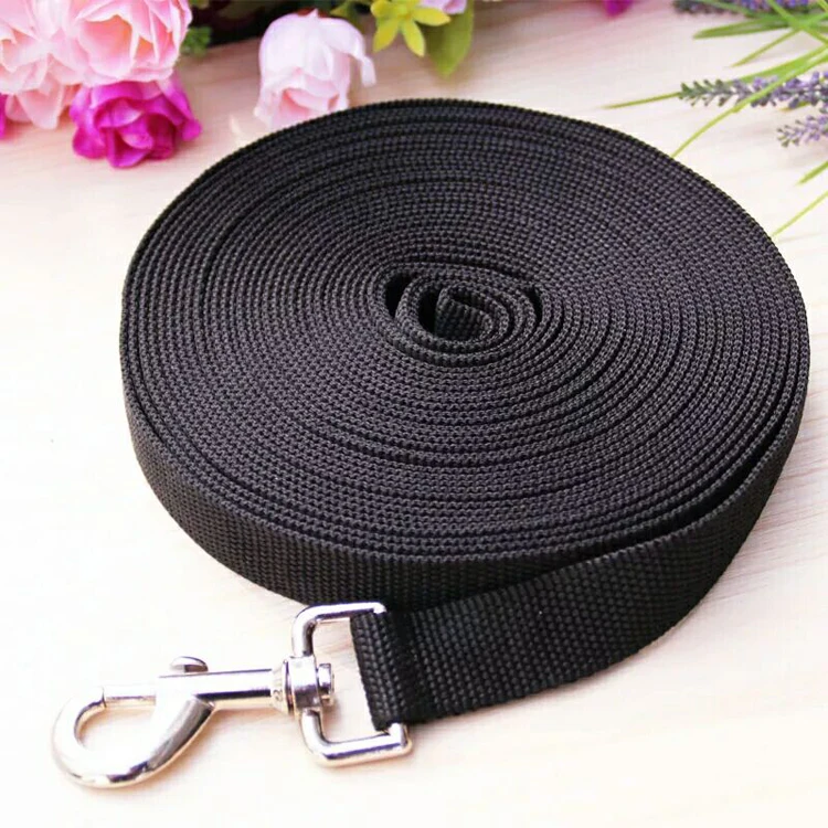 1.5 1.8 3 6 10 15 20 30 50M Solid Dog Leash For Large Dogs Pet Puppy Walking Training Lead Rope Big Dog Nylon Rope Long Leashes