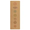 Tapis de yoga en liège - Sept Chakras